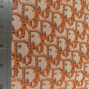 Dior canvas fabric brown