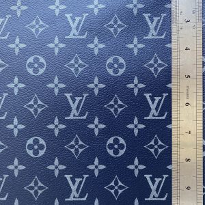 Louis Vuitton Artificial Leather Fabric By The Yard NAVY