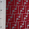 Fendi vinyl fabric with velvet Letters