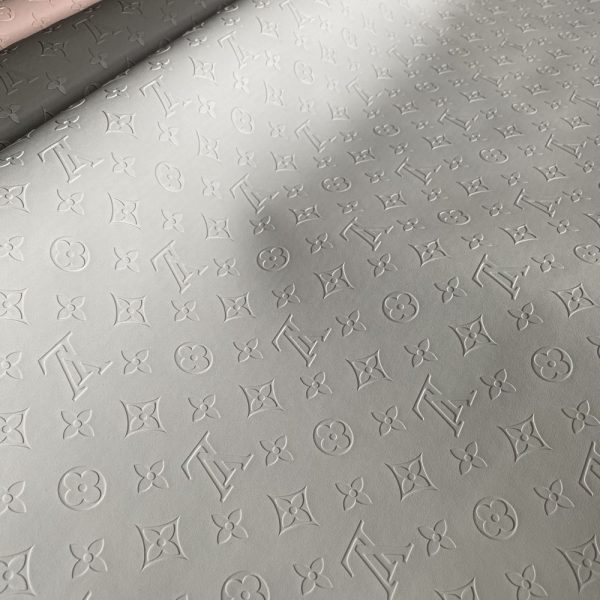 Louis Vuitton Embossed Vinyl Fabric Black | LV Empriente Material for sale