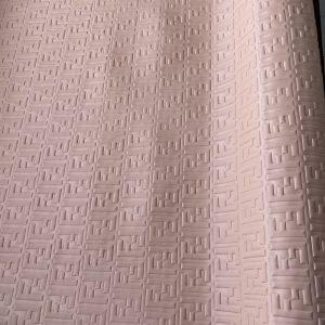 fendi embossed pink leather fabric by the yard | fendi pink embossed leather material | pink fendi embossed leather material