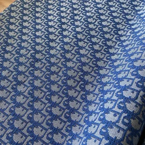 blue dior jacquard fabric for upholstery