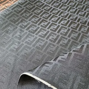 jacquard fendi fabric black