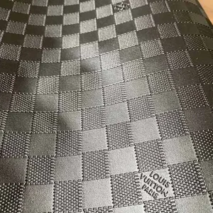 louis vuitton hot press checkered damier fabric black