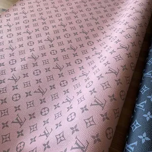 louis vuitton pink leather fabric by the yard